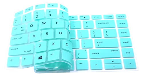 Silicone Keyboard Cover Skin Compatible for 14" HP ProBook 440 445 G5 G6 G7, HP ProBook 430 G5 13.3", HP ProBook x360 440 G1, HP ProBook 640 G4 G5 (Mint) - color: Mint