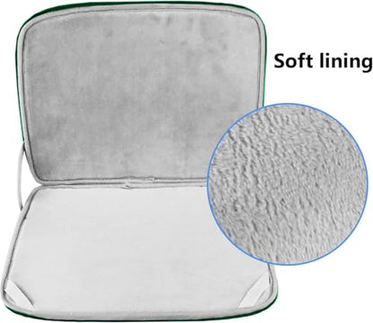 Laptop Sleeve Case, 15.6 Inch, Durable Shockproof Protective Cover Compatible with HP, ASUS, Lenovo, Acer, Notebook, Computer, Green - color: Green, size: 15.6 Inch