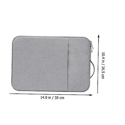 HOMSFOU Laptop Case and Bag for Business and Students Multi-Storage Design for Accessories Stylish Notebook Carrier