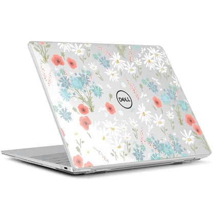 Batianda Daisy Meadow Case for Dell XPS 13 Laptop 2024 2025 | Fits Model 9340/9345/9350 13.4" Display, Lightweight Slim Hard Shell Protection for Girls, Students and Soft Style Users - color: Cute Daisy