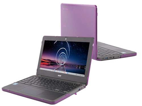 mCover Hard Case Only Compatible for 2023-2024 11.6" Acer Chromebook 511 C736 Series Clamshell Laptop Computers (NOT Compatible with Any Other Acer Models) - Purple - color: Purple