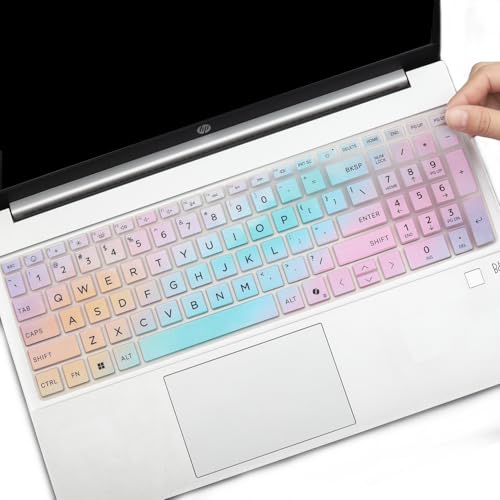 Keyboard Cover for 2026-2024 HP 15.6 Laptop 15-fc 15-fd Series 15z-fc000 15-fd0083wm 15-fc0093dx 15-fc0072ns 15-fc0081nr fc0013od fc0025la 15-fd0025st fd0075tg fd0052ns fd0357nr 15t-fd000|fd100-CS - color: Candycolors