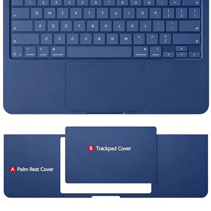 Palm Rest Protector for MacBook Neo 13 Inch, Palm Rest Cover Trackpad Cover Touch Bar Skin for MacBook Neo A18 Pro A3404 2026 - Blue - color: Blue