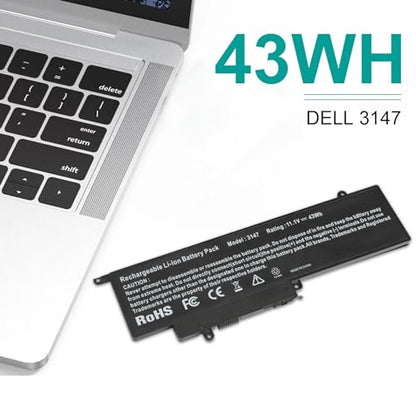 GK5KY Laptop Battery Replacement for Dell Inspiron 11 3000 3147 3148 3153 3152 3157 3158 15 7000 7558 7568 13 7353 7359 7347 7348 7352 92NCT 092NCT 4K8YH 04K8YH RHN1C 0WF28 P20T P20T001 P55F - size: 3147 12.17, 4.57, 1.02in