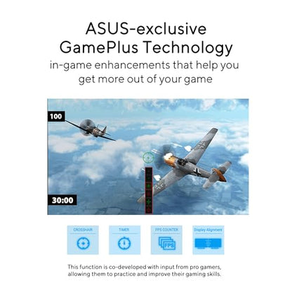 ASUS VP229Q 21.5” Monitor, 1080P Full HD, 75Hz, IPS, FreeSync/Adaptive-Sync, Eye Care, HDMI DisplayPort VGA, Frameless, VESA Wall Mountable Black - style: 22" DP
