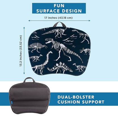 LAPGEAR MyStyle Portable Lap Desk with Cushion - Dino Fossil - Fits up to 15.6 Inch Laptops - Style No. 45326 - color: Dino Fossil