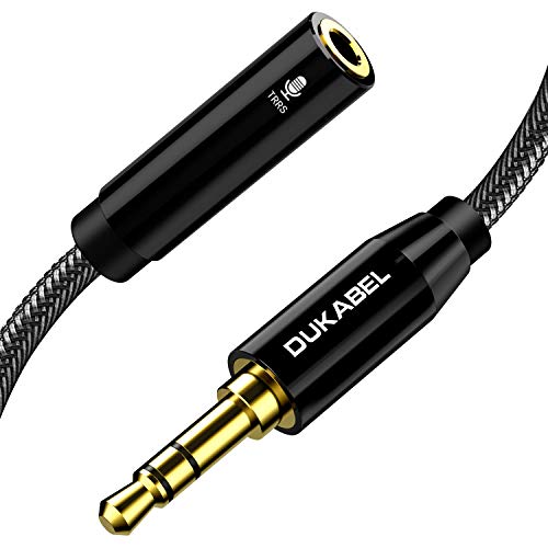TRRS to TRS Adaptor, Microphone Adapter for Camera - 30CM | TRRS Female to TRS Male, for Camera, PC, TRRS Lav Microphones, ONLY for Microphone input, Not for Audio output - size: TRRS Female to TRS Male