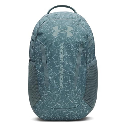 Under Armour Unisex Hustle 6.0 Backpack, Jasper Blue/Jasper Blue/Serpentine - color: (587) Jasper Blue / Jasper Blue / Serpentine, size: One Size
