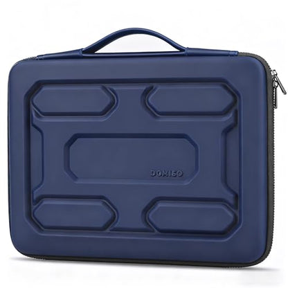 DOMISO 17 inch Laptop Sleeve with Handle Shockproof Waterproof EVA Protective Case for 17.3" ZBook Fury 17.3 G8/MSI GS73VR Stealth Pro/HP Envy 17/LG Gram 17"/ROG Strix GL702VS, Dark Blue - color: Dark Blue, size: 17.3 inch
