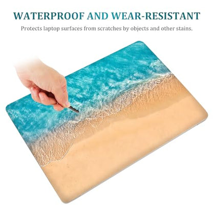 Laptop Notebook Skin Sticker Cover Decal, 12 13 13.3 14 15 15.4 15.6 inch Laptop Vinyl Skin Sticker Cover Art Protector Decal Universal, Beach - color: Beach