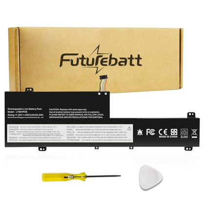 Futurebatt L19M3PD6 L19L3PD6 Laptop Battery Replacement for Lenovo Flex 5-15IIL05 5-14IIL05 5-14ARE05 Series 5B10X49072 5B10X49075 5B10X49077 5B10X49073 - size: L19D3PD6 12.4 5.0 0.7 in