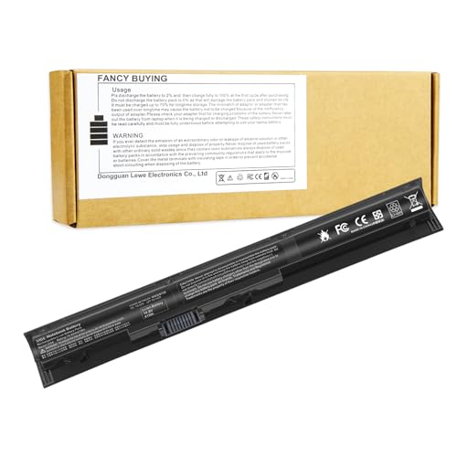 756743-001 VI04 V104 Battery for HP Pavilion 15-P 17-F Series 15-p011na 15-p165sa 15-p214dx 15-p003ax 17-f115dx 17-f215dx Envy 14 15 17 Probook 450 g2 g3 756745-001 756744-001 HSTNN-DB6K TPN-Q140 - size: 10.76*1.26*0.81inch VI04