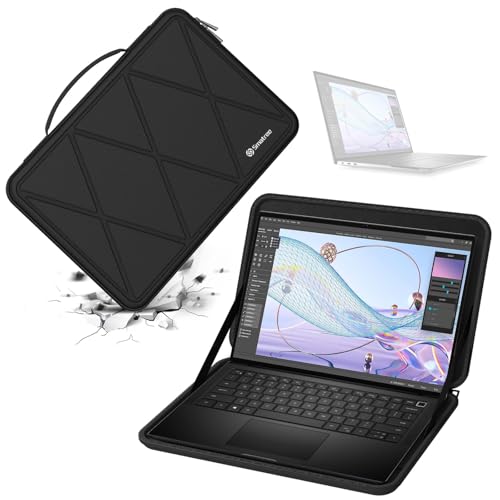 Smatree Hard EVA Protective Case for 14 inch Precision 5470 Workstation | Compatible for 14 inch Precision 5470 Workstation, 12.5 inch Latitude E7240/E7250/E7270 Case (X8030) - color: X Series-Black, size: For 12-14 inch Dell Latitude/Precision (X8030)