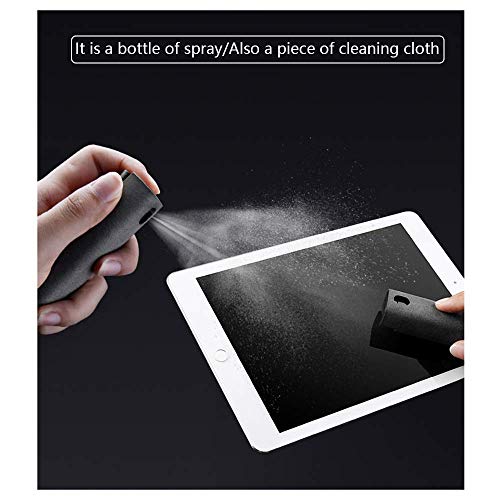 YTT Touchscreen Mist Cleaner, Screen Cleaner, for All Phones, Laptop and Tablet Screens,Two in One Spray and Microfiber Cloth 2 Pieces