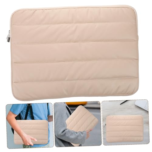 DOITOOL Laptop Sleeve Multiple Compartments and Polyester Bag for Tablets and Notebooks for Work Travel and Daily Use