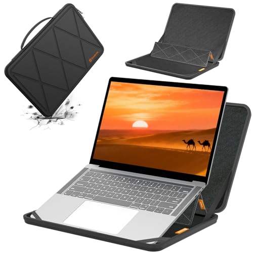 Smatree MS39T Hard Protective 14 inch Laptop Sleeve Case Compatible for Lenovo IdeaPad 4G LTE, for ASUS Chromebook CX9 CX9400/Chromebook Flip CX5 CX5400, for Zenbook 14 UX425, for ACER Spin 3 - color: Black, size: 14 inch/MS39T/Size:33.5*21.8cm