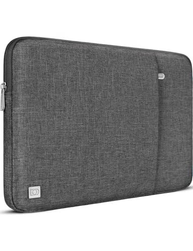 DOMISO 17 inch Laptop Sleeve Case Notebook Bag Protective Carrying Handbag for 17.3" Dell Inspiron/MSI GS73VR Stealth Pro/IdeaPad 300 320 321/HP Envy 17/LG Gram 17"/ASUS ROG Strix GL702VS,Dark Grey - color: Dark Grey, size: 17 inch