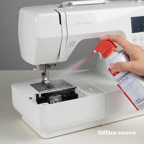 Office Depot Cleaning Duster, 10 Oz Compressed Canned Air for Electronics, Keyboard Cleaner for Computer, Laptop, PC, Printer, Office Equipment, Moisture-Free, Pack of 1 - size: 1