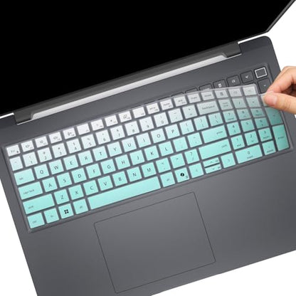 Keyboard Cover Skin for 2026 2025 Dell Pro 16 PC16250 PC16255 /Dell Pro 16 Plus PB16250 PB16255/Dell Pro Max 16 MC16250 MC16255 MB16250 16" Laptop(NOT FIT Dell Pro 16 Premium, Pro 3/5/7 16")-OMint - color: OmbreMint