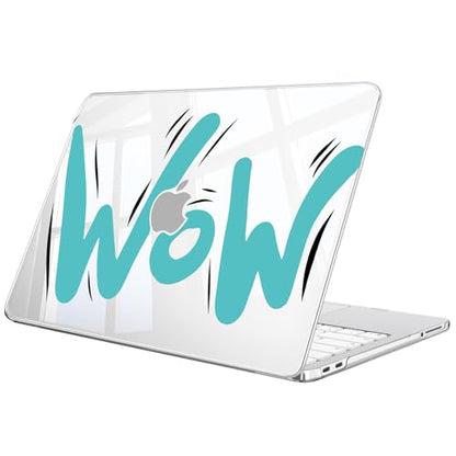 Fintie Case for MacBook Neo 13 Inch A3404 2026, Crystal Wow | Snap-On Hard Shell Cover, Ultra-Thin, Slim Fit, Lightweight - color: Crystal Wow