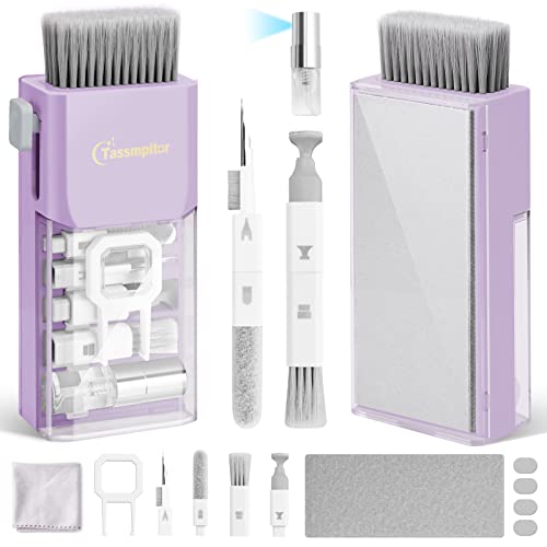 Keyboard Cleaner Laptop Cleaning Kit, Keyboard Cleaning Kit Laptop Cleaner, Electronics Cleaning Tool,White, Purple
