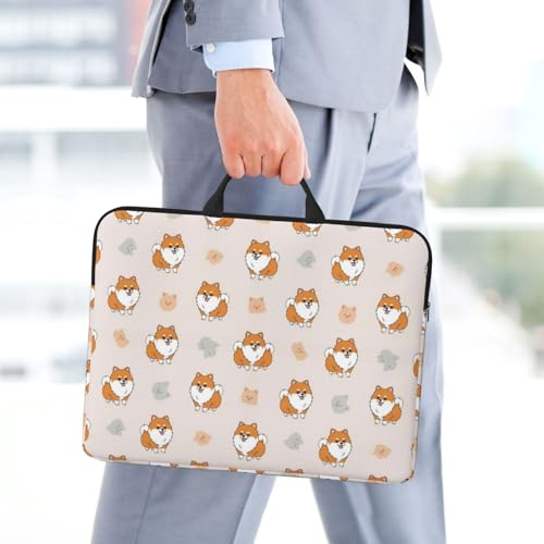 Laptop Case 14 Inch, Soft Shockproof Laptop Sleeve with Handle, Protective Bag - color: Pattern (670)