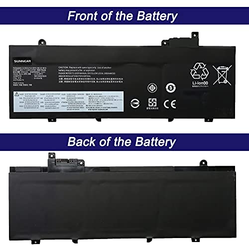 L17L3P71 01AV478 Laptop Battery for Lenovo Thinkpad T480S 20L7 20L8 | 11.58V 57Wh 4920mAh; P/N: L17M3P71 01AV480 L17M3P72 SB10K97622 01AV479 SB10K97621 SB10K97620 - size: 13.3*5.79*1.14 inches L17L3P71