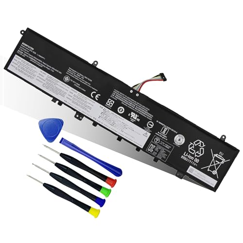 69Wh L18M4PF1 L18D4PF1 Battery Replacement for Lenovo Yoga 9-15IMH5 82DE Yoga C940-15IRH 81TE IdeaPad S740-15IRH Series 15.36V 4500mah (Long Cable) - size: 9.61*3.90*0.20 IN L18M4PF1