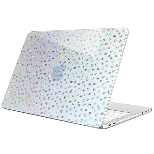 Fintie Case for MacBook Neo 13 Inch A3404 2026, Crystal Laser Diamond | Snap-On Hard Shell Cover, Ultra-Thin, Slim Fit, Lightweight - color: Crystal Laser Diamond