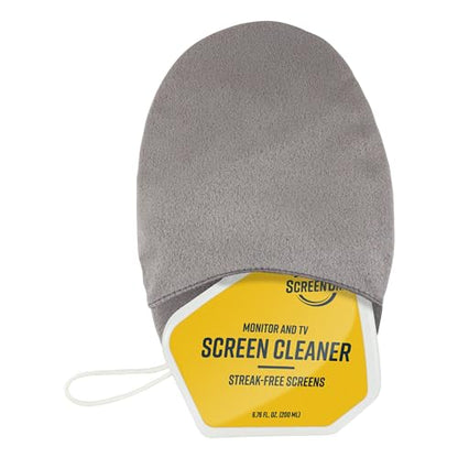 ScreenDr Monitor & TV Screen Cleaning Kit | Streak-free formula removes fingerprints, dust, and smudges from TVs, monitors, laptops, tablets, and phones.
