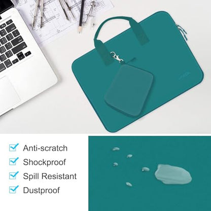 11.6 12.9 13 inch Elastic Laptop Sleeve with Small Case Compatible with 13 inch MacBook Neo Air Pro M5/M4/M3/M2/M1, iPad 13 12.9, XPS 13 and Most 11.6 12.9 13 inch Notebooks Tablets,D02E01 - color: D02e01, size: 11.6"-13"