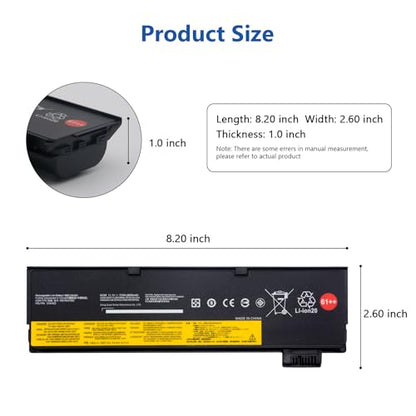 DJW 01AV427 T480 Laptop Battery Replacement for Len OVO ThinkPad T480 T470 P52S T570 T580 A485 P51S A475 TP25 Series SB10K97584 SB10K97585 X50M08812 4X50M08812 01AV490 01AV492 01AV423 01AV422 01AV428 - size: 61++