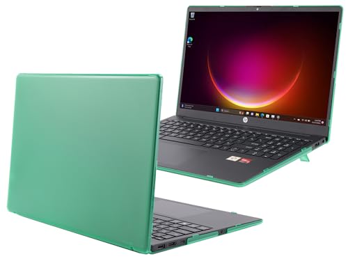 mCover Case Compatible ONLY for 2023-2024 15.6-inch HP Laptop 15-FCxxxx / 15-FDxxxx Series Windows Notebook PC (NOT Fitting Any Other HP Laptop Models) - Green - color: Green