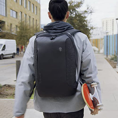 Alienware 17-inch Horizon Slim Backpack - Galaxy Weave Black - size: 17"