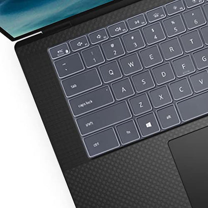 Keyboard Cover for 2025-2022 Dell XPS 15 9500 9510 9520 9530 15.6 Inch & XPS 17 9720 9700 9710 9730 17 Inch & DELL Precision 5770 5570 5760 5560 15.6" 17.3" US Layout Keyboard Protective Skin-TPU - color: TPU