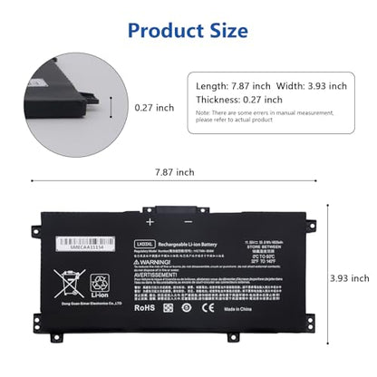 LK03XL Laptop Battery Replacement for HP Envy x360 Convertible 15m-bq021dx 15m-bp112dx 15m-bp1xx 15m-cn0xxx 15m-cp0xxx 17m-ae0xx 17-bw 17m-ae111dx HP Pavilion x360 15-cr0037wm 15-cr0006tx 15-cr0052od - size: LK03XL
