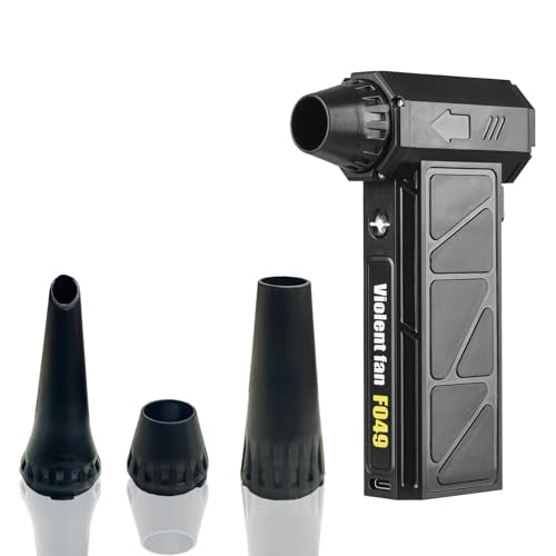 Dust Removal Tool Multifunctional Mini Cleaning Dirt Remover for Home Car Office Daily Cleaning Use (with 3 Nozzles) - color: Black