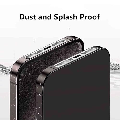 for iPhone 16 Pro Max Earpiece Speaker Mesh Anti Dust Proof Adhesive Cover - 5PCS / Black - color: Black, size: 16 Pro Max/16 Pro