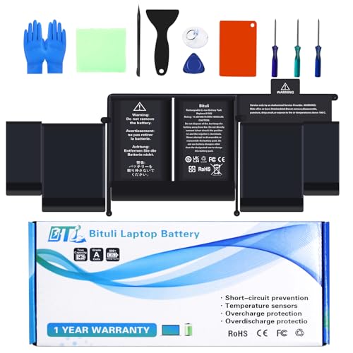 A1582 A1502 Battery Replacement for MacBook Pro 13 inch Retina [ Early 2015, Mid 2014, Late 2013 ] A1493 - High-Performance and Longevity - color: A1582