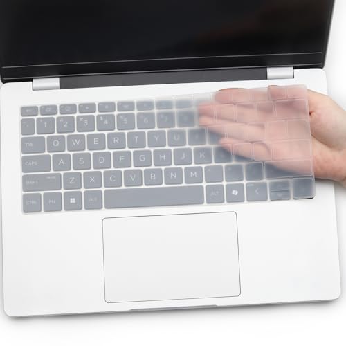 Keyboard Cover for HP OmniBook Ultra 14-fdo087nr &Flip 2-in-1 14" 14t-fh000 14-fh0047nr, OmniBook 5 16 Next Gen AI 16 16-fb0027nr/0037nr 16-bf000,OmniBook 7 Flip Next Gen AI 16 16t-au000-Clear - color: Clear