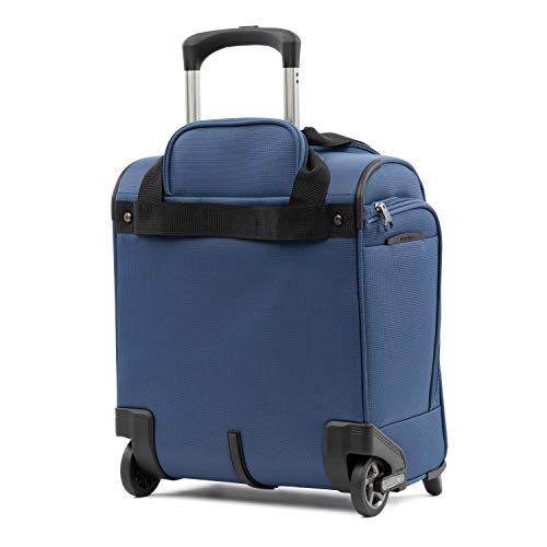 Travelpro Tourlite Softside 15-Inch Compact Carry-On, Upright 2 Wheel Bag, Lightweight Rolling Underseat, Blue - color: Blue