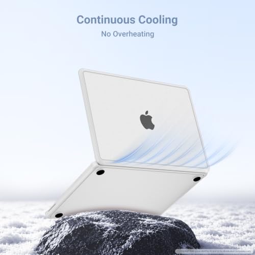 MOSISO Compatible with MacBook Neo Case 13 inch 2026 A3404 A18 Pro Chip | Anti-Cracking Cover Matte Finish Seamlessly Closes Protective Hard Shell Case Cover with TPU Bumper, Matte Clear - color: Matte Clear