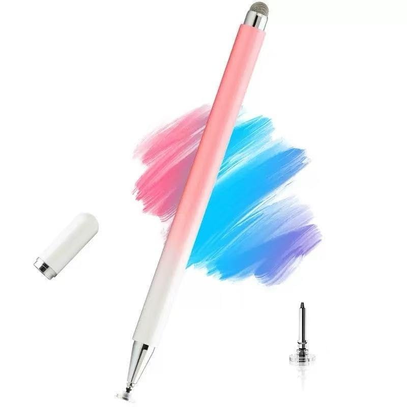 Stylus Pen for Samsung Galaxy Tab A11+/A11/A9+/A9/A8+/A8 Universal Android Pen Compatible with iOS/Microsoft/Android Tablet and Phones All Touch Devices (Pink) - color: Pink