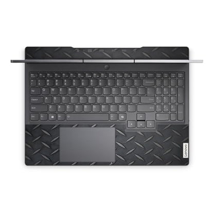 Laptop Skin Compatible with Lenovo Legion 5 Gaming Laptop (15IRX9) 2024 - Black Diamond Plate - Premium 3M Vinyl Protective Wrap Decal Cover - Easy to Apply | Crafted in the USA - color: Black Diamond Plate, size: Legion 5 Gaming (15IRX9) 2024 Full Cover