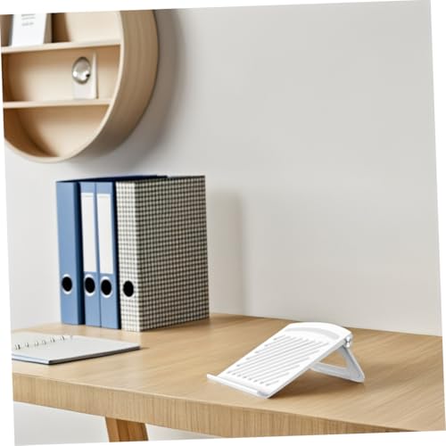 Multi-Angle Desktop Riser Foldable Laptop Holder for Desk Stable Secure for Home Office