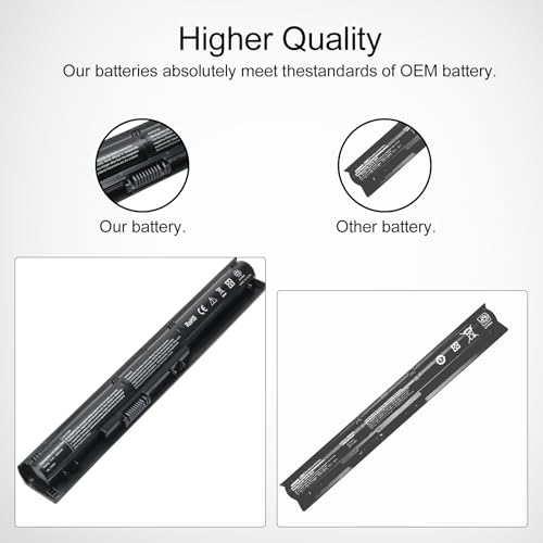 LQM RI04 RI06XL Laptop Battery for HP ProBook 450 455 470 G3 | Compatible with Envy 15-Q001TX Series, P/N 805294-001 811063-421 805047-851, HSTNN-PB6Q HSTNN-DB7B P3G15AA - color: RI04