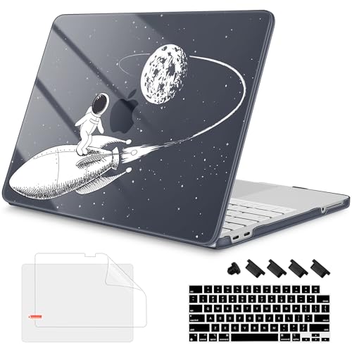 Mektron Case for 2026 MacBook Neo 13-inch A18 Pro chip A3404 Laptop Cover with 13-inch (Diagonal) Liquid Retina Display+ Keyboard Cover+ Screen Protector, Astronauts - color: Astronauts