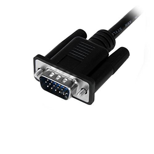 StarTech.com VGA to HDMI Adapter with USB Audio - VGA to HDMI Converter for Your Laptop / PC to HDTV - AV to HDMI Connector (VGA2HDU), Black | USB-powered PC to HDTV converter, Plug and play installation, AV to HDMI connector, Laptop/PC to HDTV, plug-and-