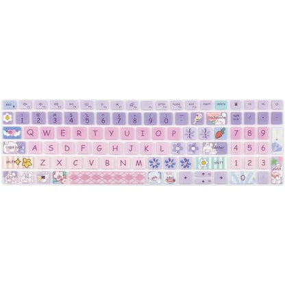 Cute Keyboard Cover for Dell Inspiron 15 3000 5000 7000 3510 3511 3515 3525 3530 3535 5510 5515 5518 7510 15.6", Inspiron 16 7610, Vostro 15 3510 5510 5515, Latitude 3520, Cute Bunny - color: Cute Bunny