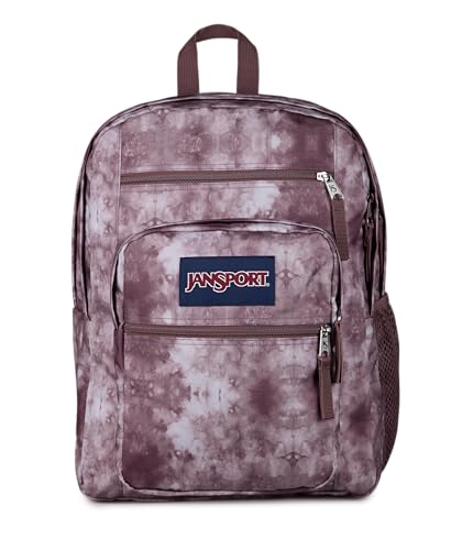 JanSport Laptop Backpack - Computer Bag with 2 Compartments, Ergonomic Shoulder Straps, 15” Laptop Sleeve, Haul Handle - Ice Dye - color: Ice Dye Mahogany